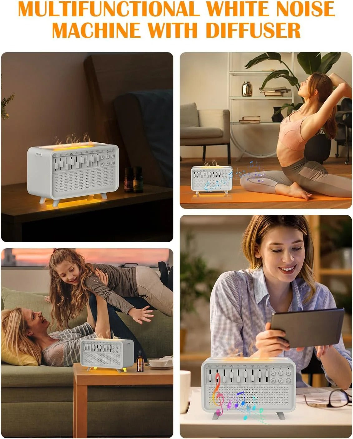DreamFlame™ – Ultimate Sleep & Relaxation Humidifier