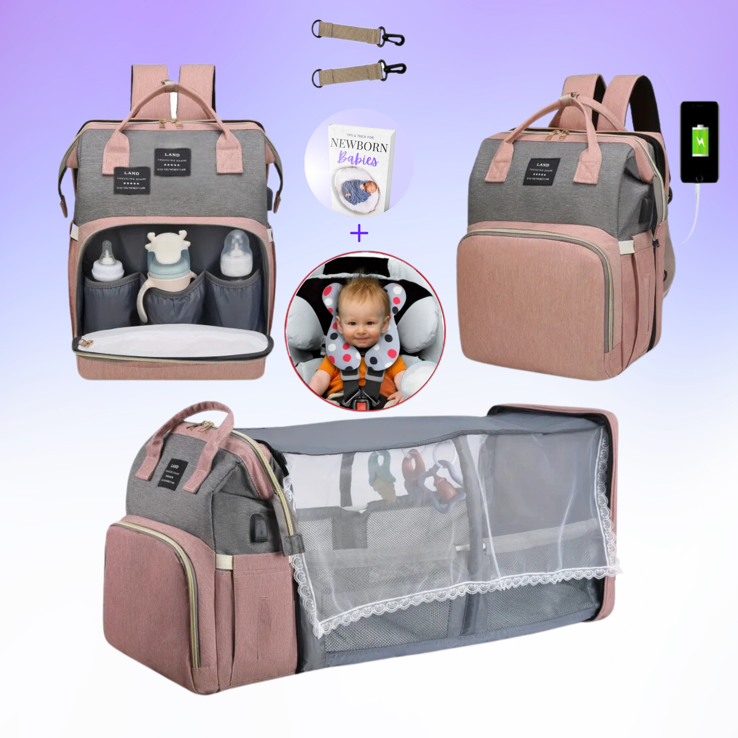 Mamorii™ TravelNest 6 in 1