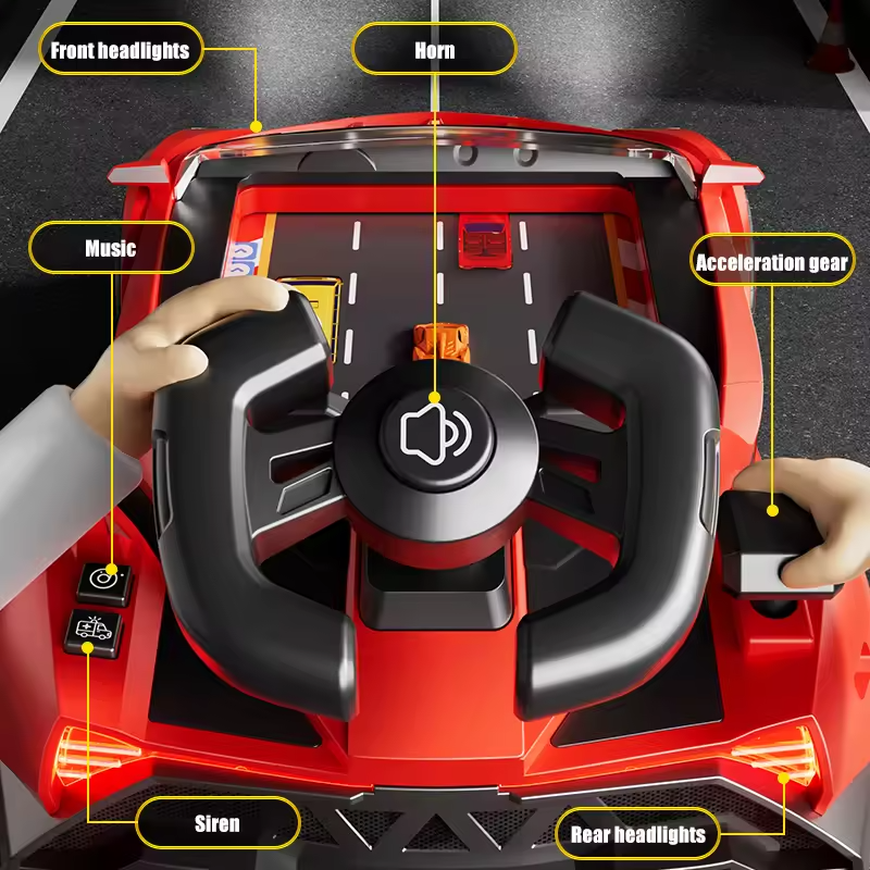 Simulation Driving Steering Wheel by Mamorii