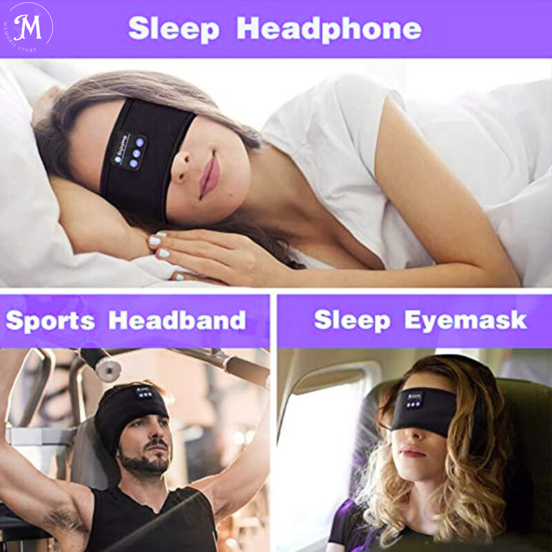 Mamorii™ - Bluetooth Sleeping Headband